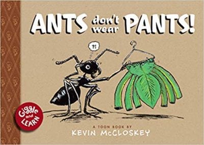 Book cover for Ants Don't Wear Pants!