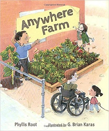 Book cover for Anywhere Farm by Phyllis Root