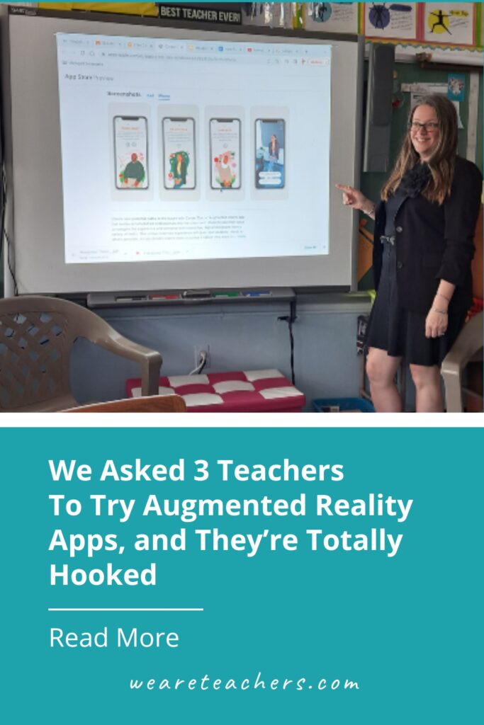 We asked three middle school teachers to try augmented reality in their classrooms, and they (and their students) are sold.