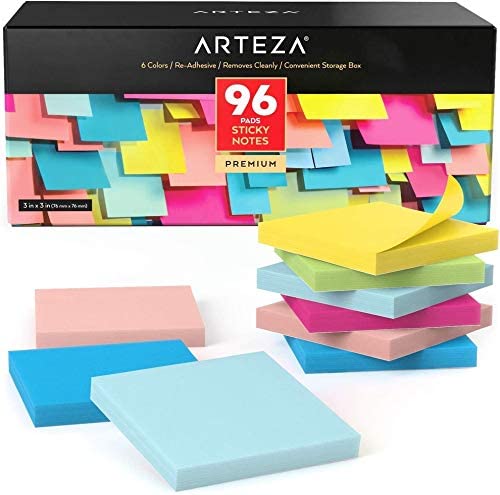 Assorted Colors Sticky Notes Assorted Colors Sticky Notes