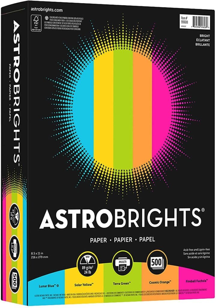 Astrobrights Color Paper Astrobrights Color Paper