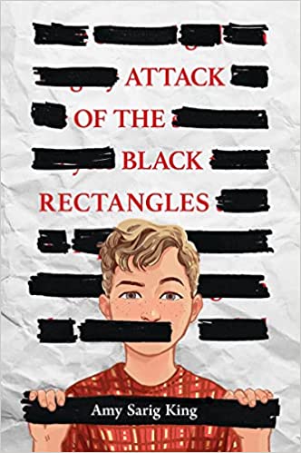 Attack of the Black Rectangles book cover- books for 6th graders