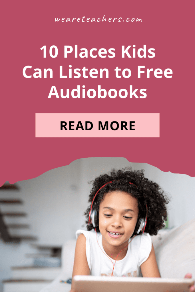 10 Places Kids Can Listen to Free Audiobooks