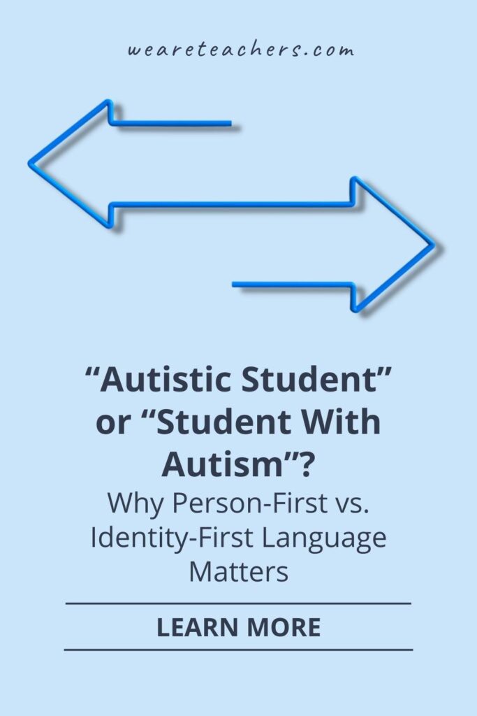 It's important for teachers to know when to use person-first vs. identity-first language. Here's everything you need to know!