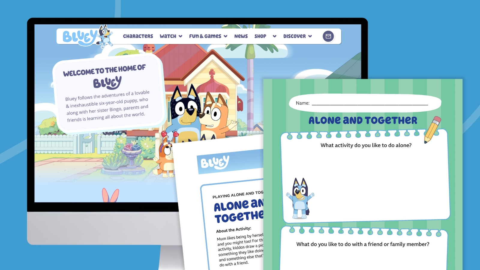 أنشطة بلووي التي تساعد المعلمين على تعزيز اللعب وتنمية الخيال