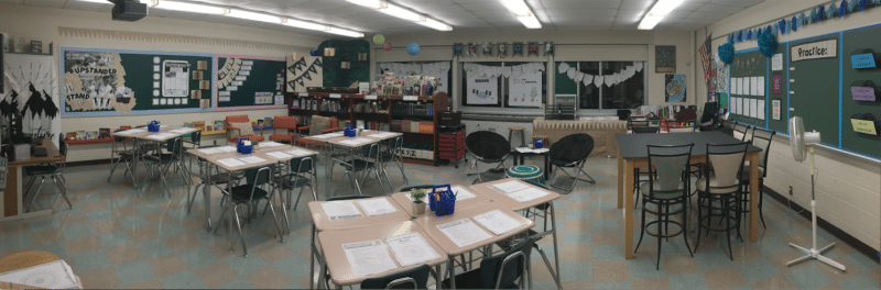 BEFORE How I Created Flexible Seating for Next to Nothing