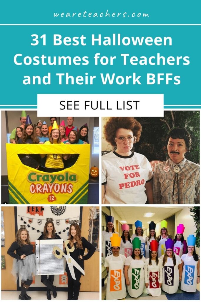 31 Best Halloween Costumes for Teachers and Their Work BFFs