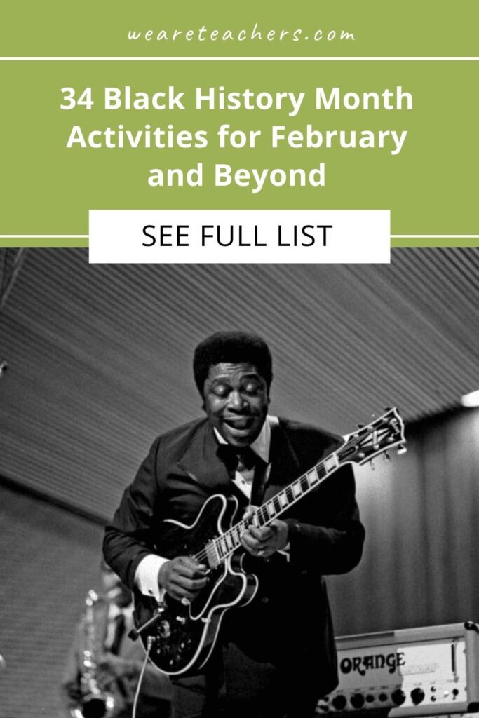 Celebrate art, poetry, music, inventions, and contributions of African Americans with these Black History Month activities.