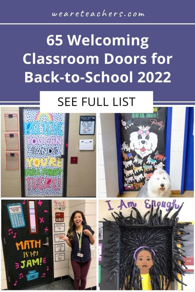 65 Welcoming Classroom Doors for Back-to-School 2022