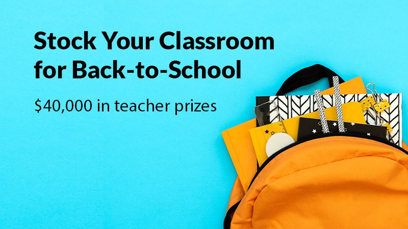 Stock Your Classroom for Back-to-School