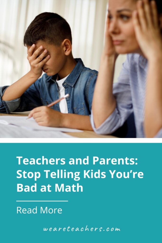 Struggling with your child over math homework at 8 p.m.? Giving a frustrated "I don't know, I'm not good at math!" isn't going to help.