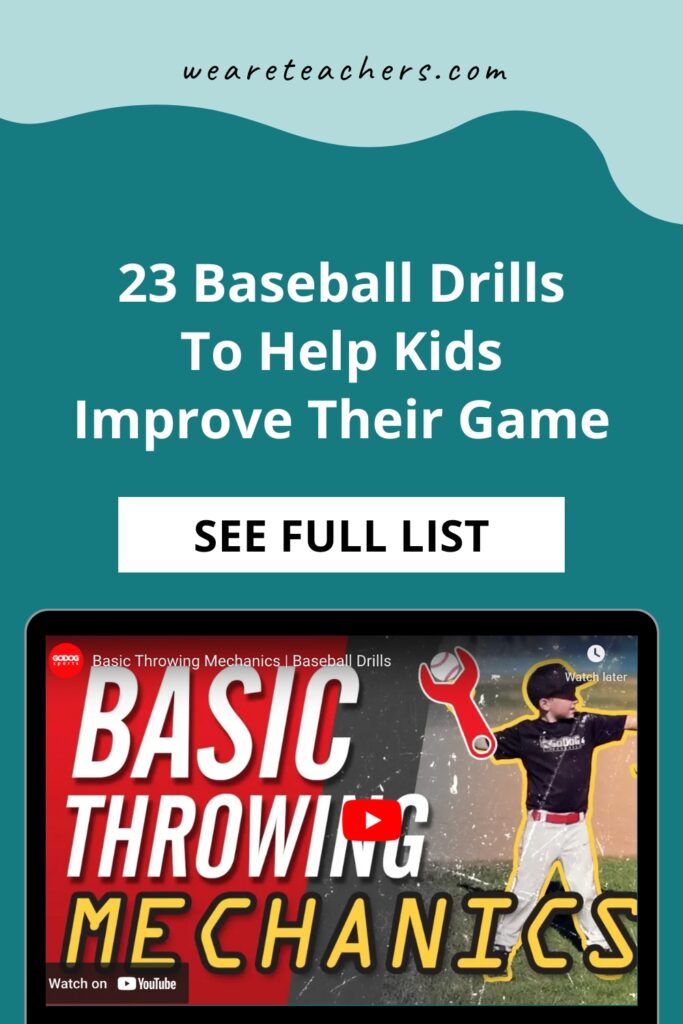 Baseball is America's national pastime for a reason! Pass your love of the game on to your kids with these fun baseball drills.