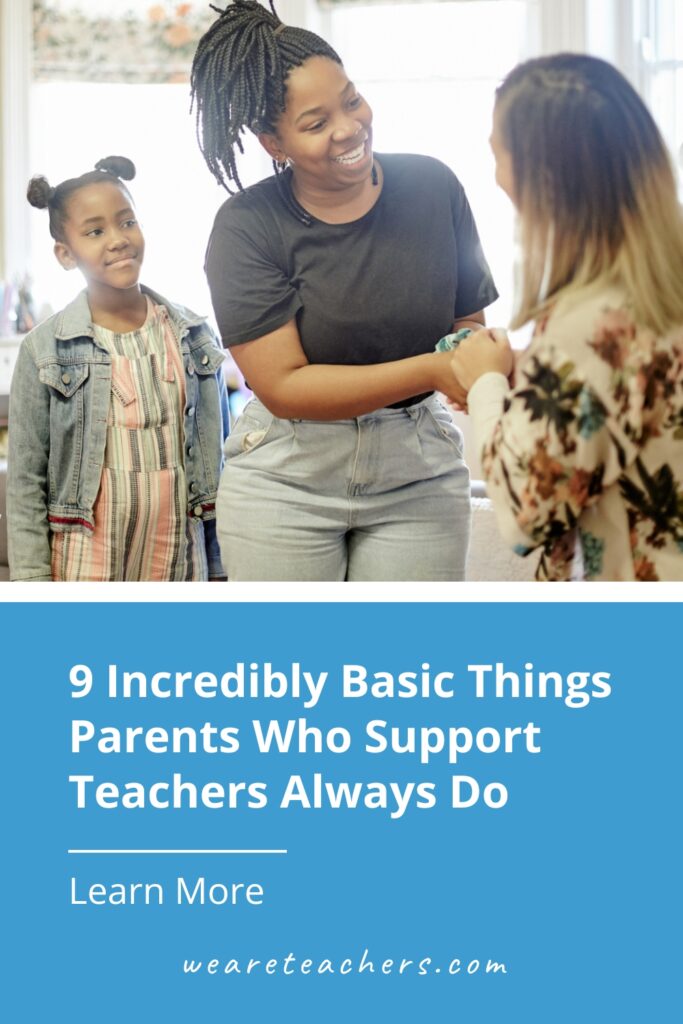 Parents who support teachers don't have to make huge donations or significant time commitments. Read about the "big nine" that mean the most.