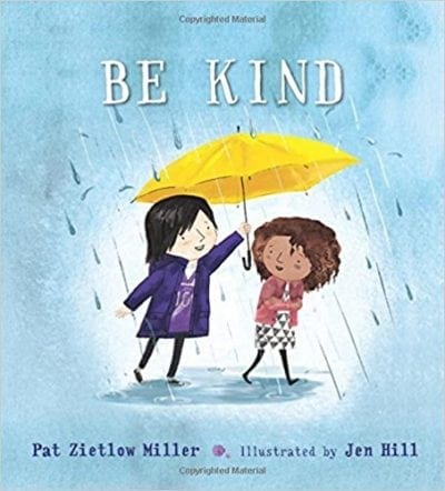Book cover for Be Kind as an example of kindness books