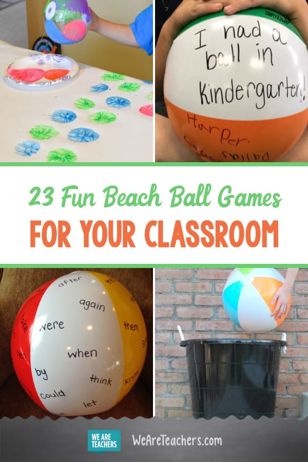 23 Fun Beach Ball Games and Activities to Pep Up Your Classroom