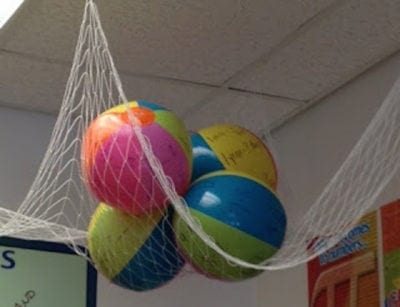 classroom beach ball ideas