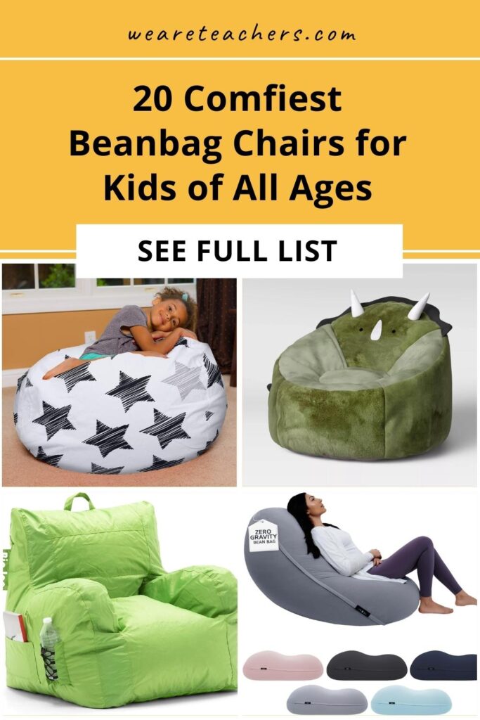 20 Comfiest Beanbag Chairs for Kids of All Ages