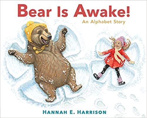 Book cover for Bear is Awake: An Alphabet Story as an example of preschool books