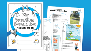 Become a Weather Detective—Free Worksheets.