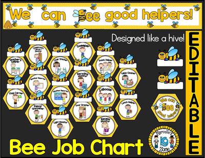 Busy bees job chart