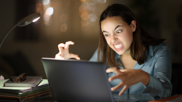 Teacher dealing with Screenshot of teachers annoying grade conversations