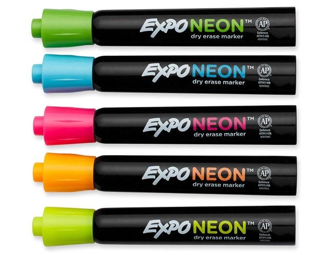 Best Dry Erase Markers EXPO Neon