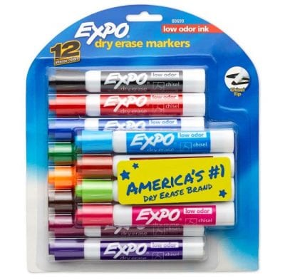 Best Dry Erase Markers Expo 12-Pack Best Dry Erase Markers