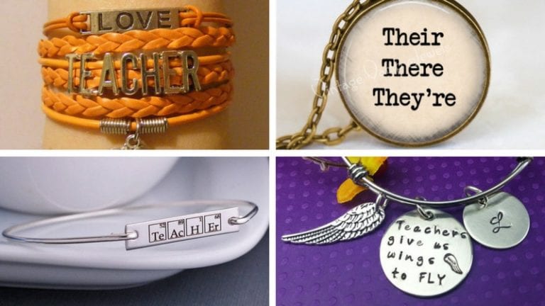 Best Teacher Jewelry on Etsy