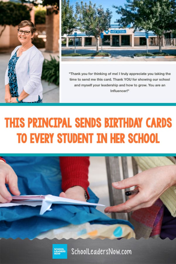 This Principal Sends Birthday Cards to Every Student In Her School