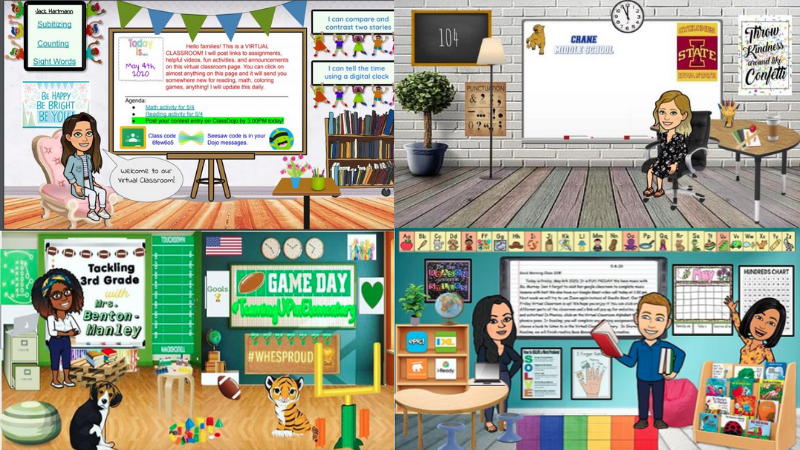 Add Your Personality to Your Virtual Classroom with Virtual Classroom  Backgrounds