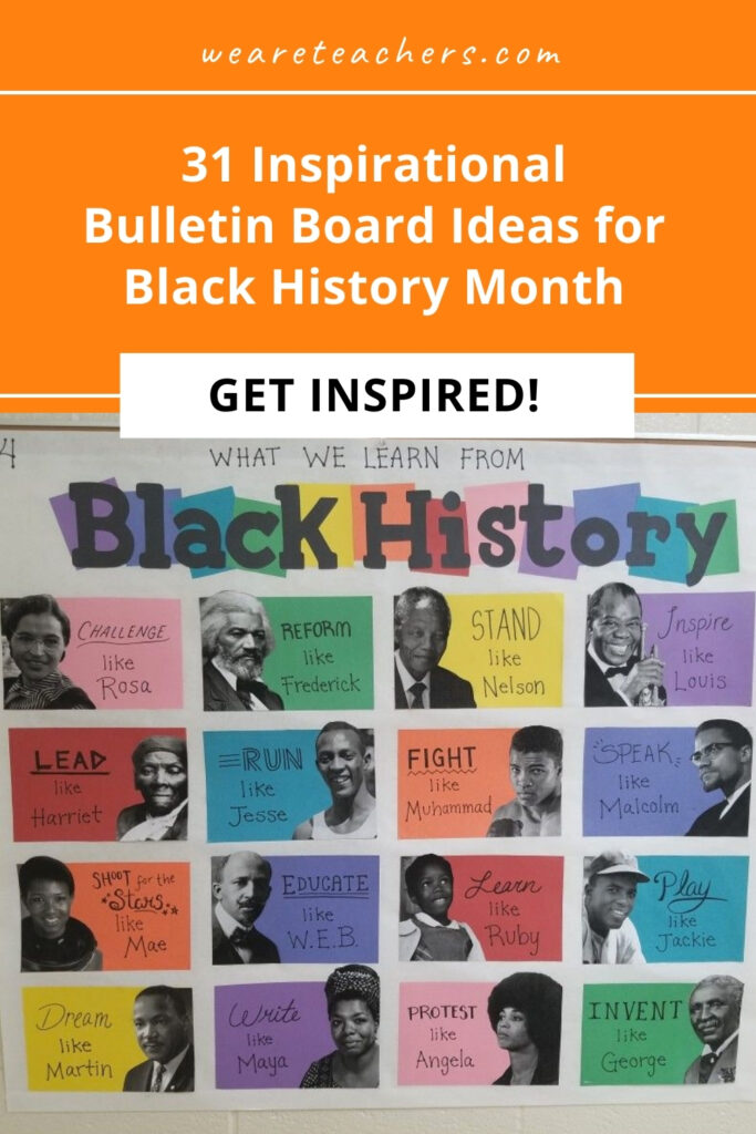 February is coming soon and so is Black History Month. Celebrate with one of our Black History Month bulletin board ideas!