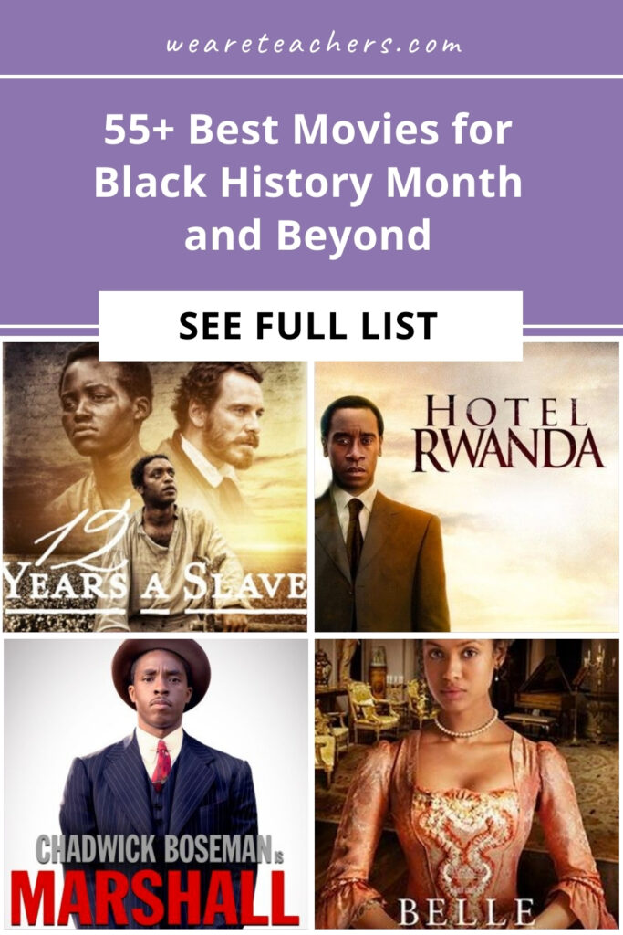 From Harriet to Hidden Figures, Cool Runnings to Do the Right Thing, these Black History Month movies offer something for every viewer.