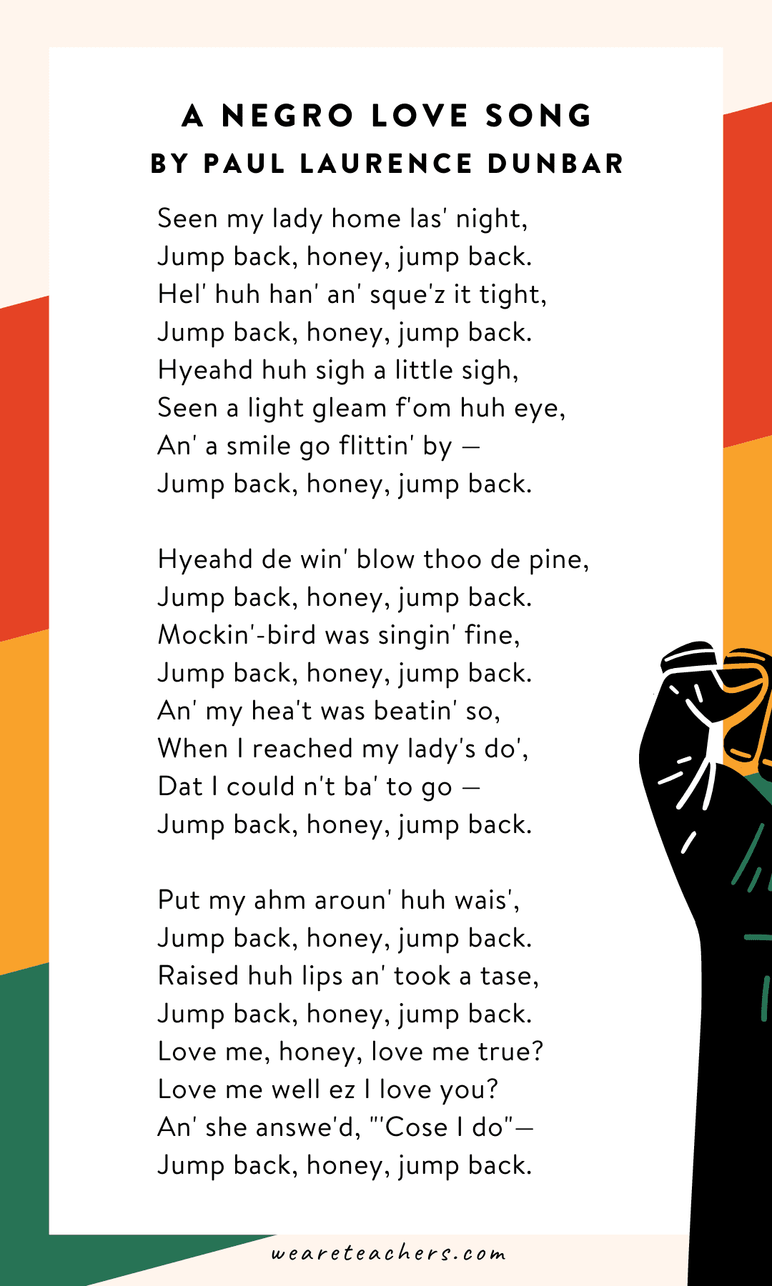 Black History Month Poems For Kids