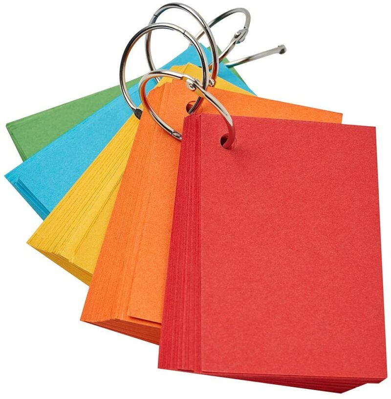 Blank Flash Cards