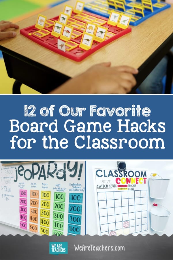 12 of Our Favorite Board Game Hacks for the Classroom