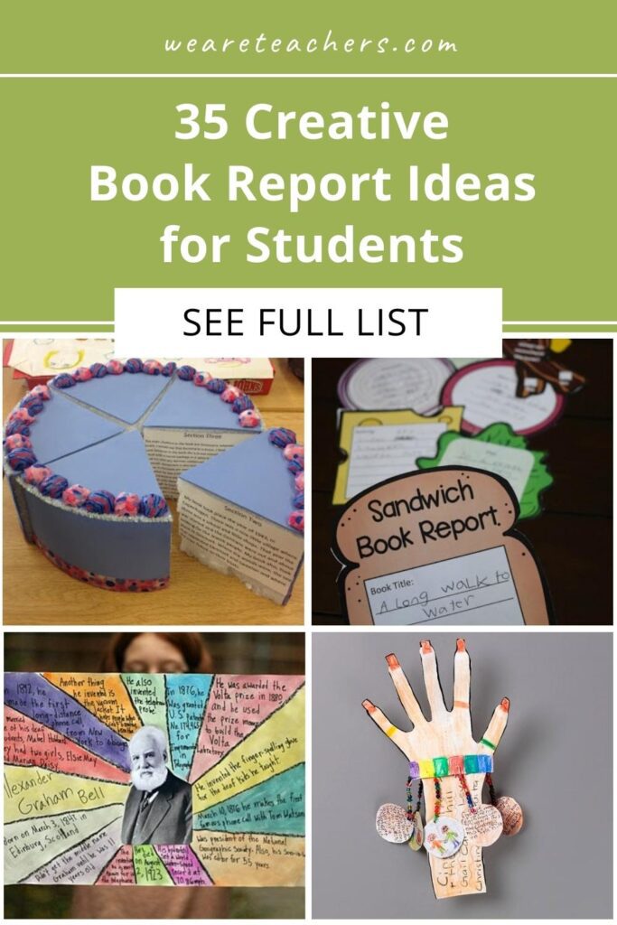 35 Creative Book Report Ideas for Students