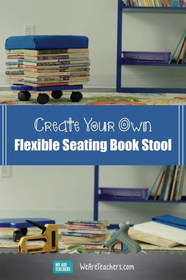 Create Your Own Flexible Seating Book Stool