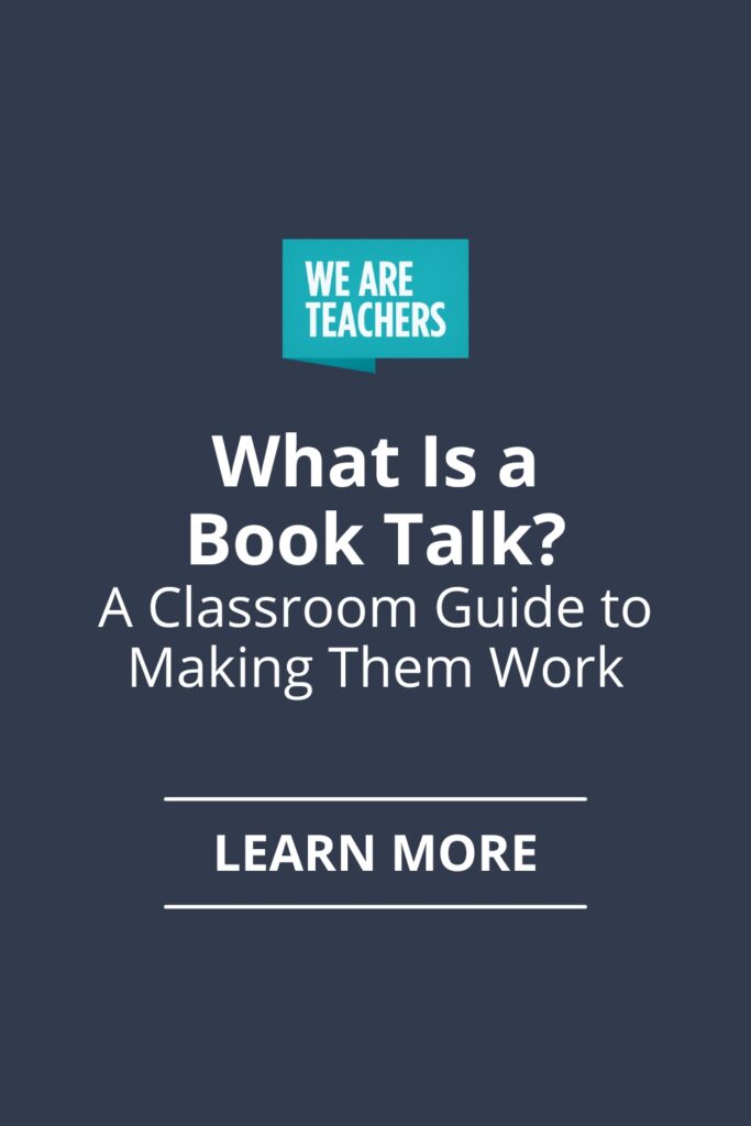 What is a book talk and how can you use them in the classroom? Here's our guide full of examples, tips, and ideas.