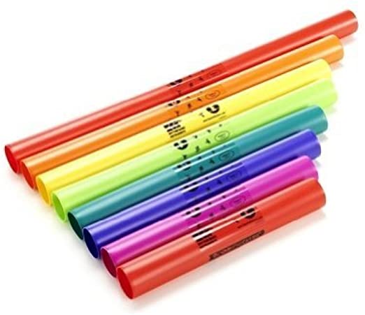 Colorful Boomwhackers, as an example of educational toys first grade