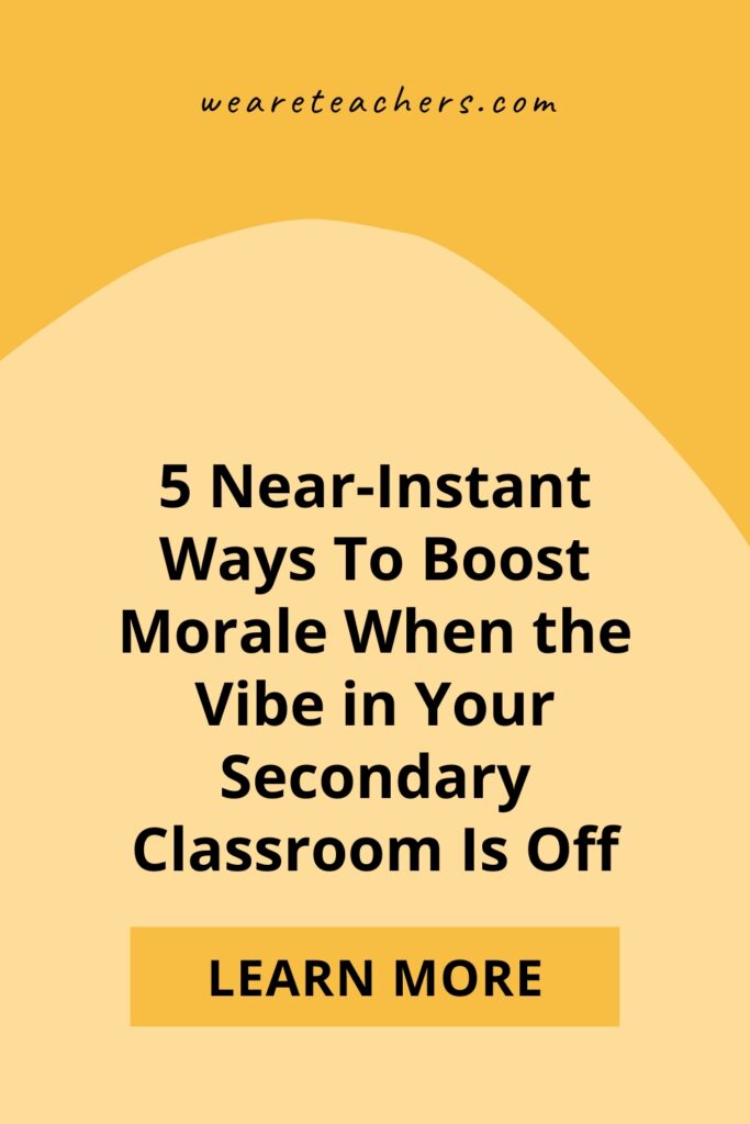 When the classroom vibe is off, it can feel like recovering is impossible. Here are 5 time-tested strategies you can implement tomorrow!