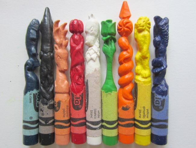 Turning Old Crayons into New Crayons - Unhurried Home