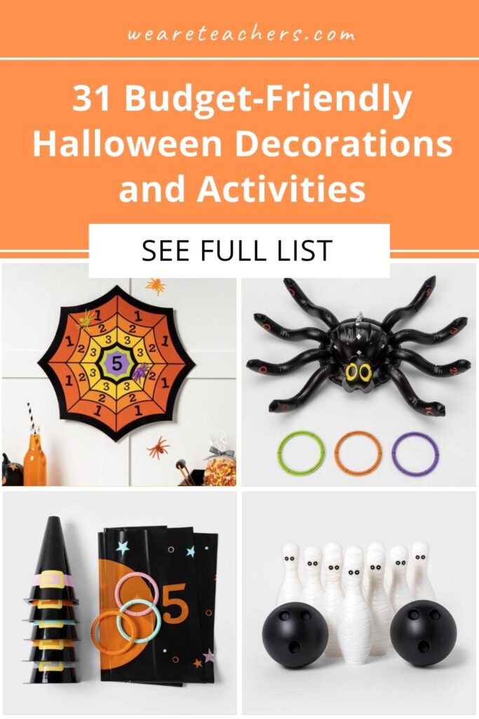 31 Cute Halloween Decorations and Activities for Teachers on a Budget