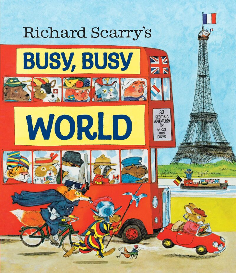 Busy, Busy World! cover- Richard Scarry books