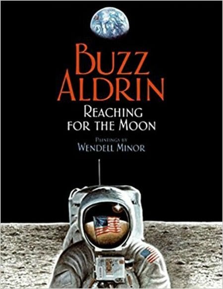 book cover Buzz ALdrin's Reaching for the Moon