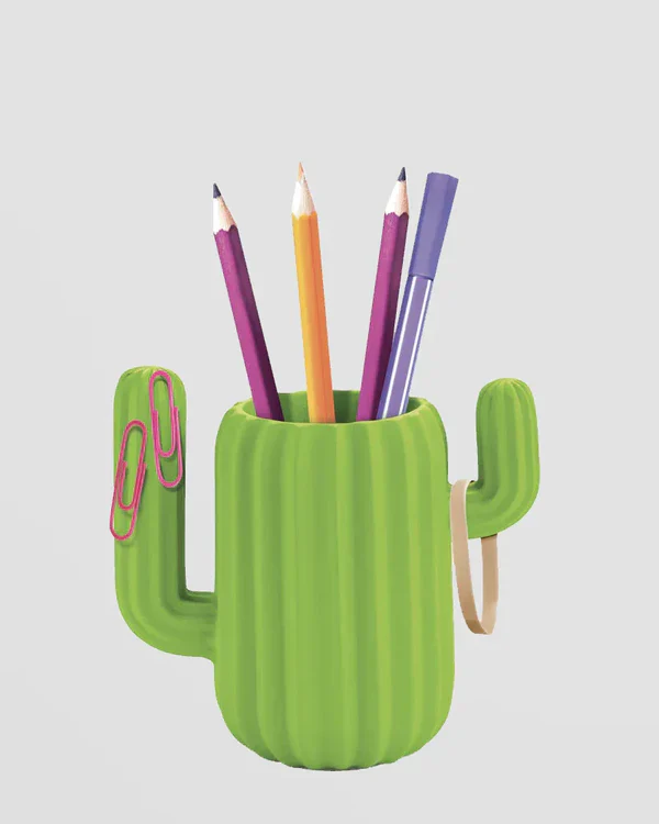 Cactus Classroom Theme Ideas Cactus desktop organizer