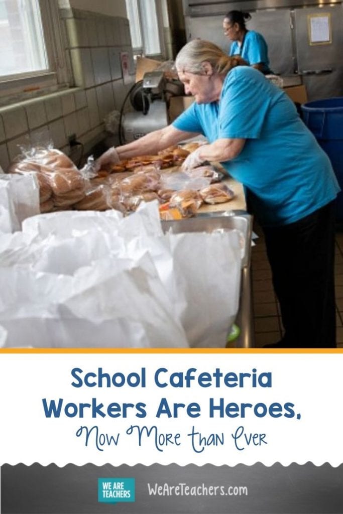School Cafeteria Workers Are Heroes, Now More Than Ever