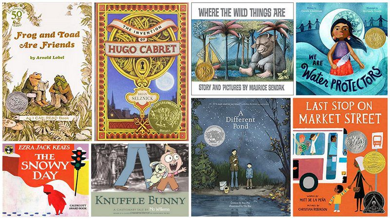 Collage of Caldecott Winners Students Should Know