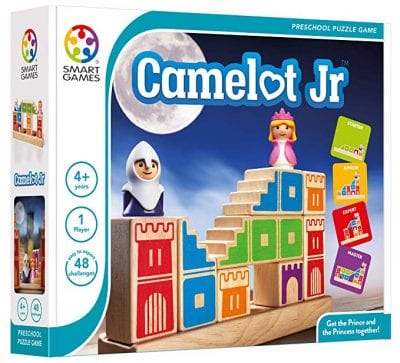 Camelot Jr. board game, one of the best board games for kids 