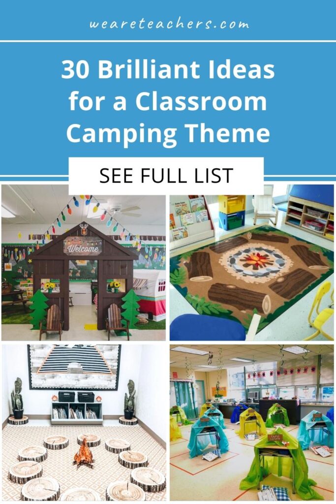 30 Brilliant Ideas for a Classroom Camping Theme