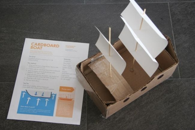 Cardboard Activities Teach Kids Engineering